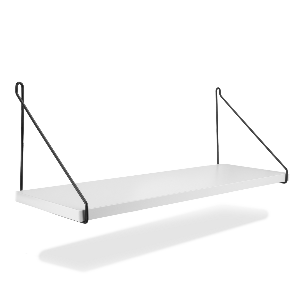 Regalhalterungen | 2er Set Regalträger Draht Schwarz